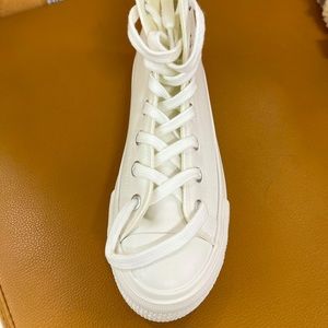 Sincerely Jules Vance White High Top Sneakers